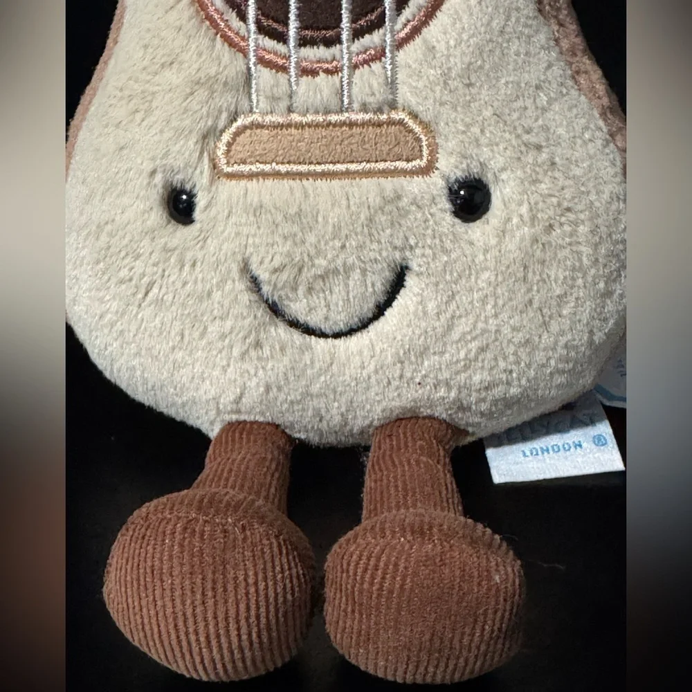 Jellycat Amuseables Ukulele RARE 16” Limited Collectable Great Gift NWT - Picture 5 of 11